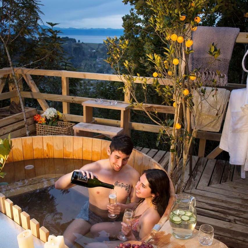 Cabanas Tungulu Puerto Montt Buitenkant foto
